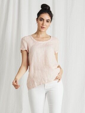 CP Shades Elodie Tee 100% Linen Womens M